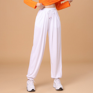 Luoshen summer square dance clothing quick-drying sports practice bloomers group Lala fitness exercise Ghost Dance walking dance