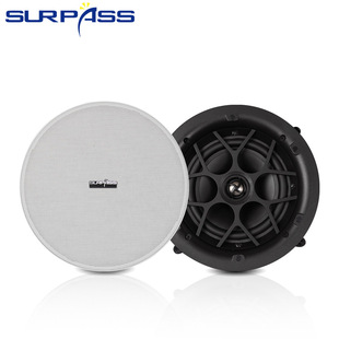 Ceiling speaker full-frequency ceiling sound home ceiling embedded background music public broadcasting speaker sound