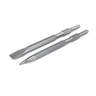 Electric hammer impact drill round handle chisel suit pointed flat U-shaped hook chisel widened hexagonal handle electric hammer chisel suit