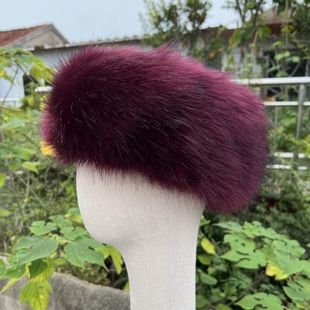 New autumn and winter warm basin cap fashion Korean version of ear protection flat cap trend women's outdoor thick Mao Mao hat wholesale