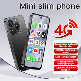 SOYES Sino XS19pro 4G мини-телефон маленький четырехъядерный перфорированный экран 3,88-дюймовый Android-смартфон