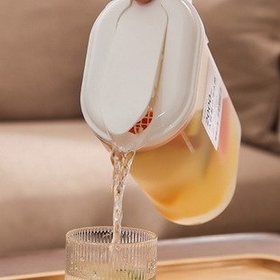 Japanese-style Refrigerator Cold Water Kettle Household Cold Water Cup Large Capacity High Temperature Resistant Water Storage Summer Beverage Barrel Cold Soaking Water Kettle Cold Water Kettle