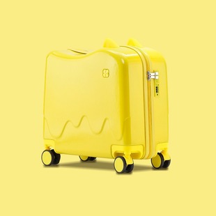 Children's luggage can sit and ride for primary school students boys and girls cute 18 inch 20 luggage case boarding box universal wheel
