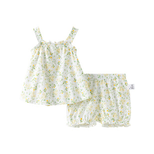 Детская одежда Baby Summer Baby Baby Baby Flower Set Set Summer Baby Baby Baby Baby Set