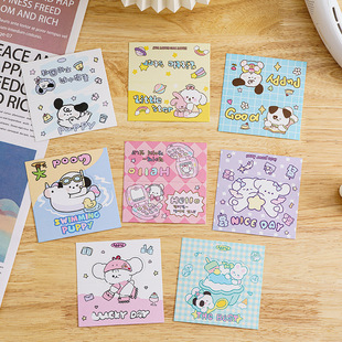 Card head card back with OPP bag small card material packaging gift packaging stickers fold out card paper