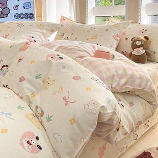 Cotton quilt cover single piece 1.5 meters single quilt cover cotton 2024 new quilt 150x200x230