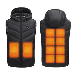 Cross-border USB Charging Heating Men's and Women's Children's Vest Cold-resistant Windproof Waterproof Outdoor Camping Warm Vest