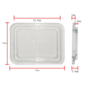 Strong non-perforated non-marking patch toilet toothbrush rack accessories paste back adhesive sticker Hook nail-free patch