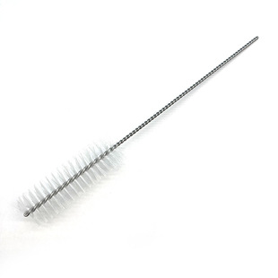 304 stainless steel test tube brush suction tube brush cup brush pipe cleaning brush nylon hair cleaning dredge plastic brush