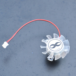 4010 4cm cooling fan hole distance 25mm equilateral 2.5cm transparent 12v graphics card Fan 3.5cm