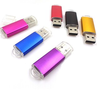 Metal bright color dual-purpose U disk 128m 512M 1g 2G 4G 8G 16G Android phone OTGU disk