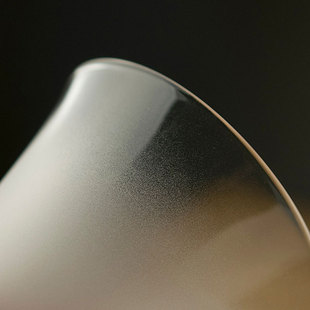 Japanese-style cloud mist glass cover Bowl atomization frosted craft simple hand-held heat-resistant Kung Fu Tea Bowl