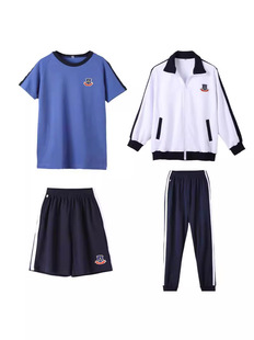 Guangzheng Experimental School Primary School Sports Short-sleeved Life Short-sleeved Summer Dress Dongguan Guangzheng Weifang Guang'an Jieyang