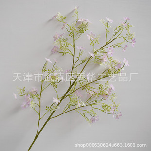New artificial flower apple flower wedding auditorium ceiling silk flower hotel Road background snowflake fake flower