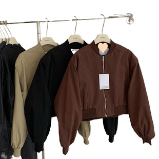 Elegant Fashion Little Baseball Suit 2024 Autumn New Korean Slim Design Short All-match Top Women's Coat
