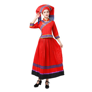 Guangxi March 3 clothing Zhuang clothes adult performance clothes Boys Girls small minority clothing kindergarten