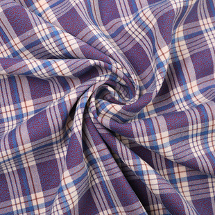 Manufacturers supply elastic Plaid British style fabric fresh plaid shirt jk skirt suit suit fabric