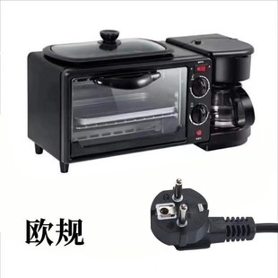 Внешняя торговля три в одном многофункциональное домашнее 110V220V машина для завтрака мультиспечка мини-печь для трансграничных подарков оптом