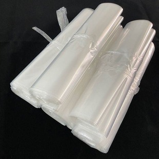 PE bag transparent packaging bag factory direct dustproof household Daily necessities storage large plastic film flat pocket