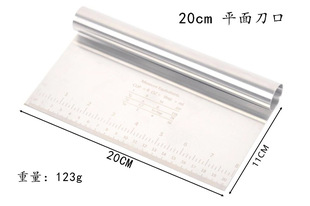 Manufacturers multi-scale cutting knife stainless steel rice rolls knife pastry cutting knife dough knife pizza knife baking tools
