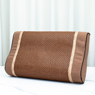 Summer cool rattan mat latex rubber pillowcase 60x40 adult 55x35 single children 45x27 memory summer pillowcase