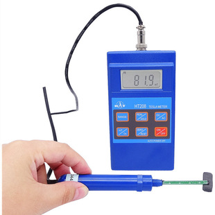 Shanghai Hengtong AC-DC Gausometer HT208 High Precision Portable Digital Teslava Meter Residual Magnetism Strong Magnetic Meter