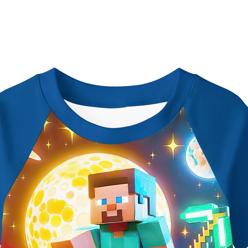 Детская футболка с мультяшным принтом