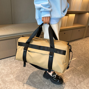 Short-distance travel bag men's independent shoes wet and dry separation waterproof yoga bag Women's Outdoor Leisure Sports Fitness Bag