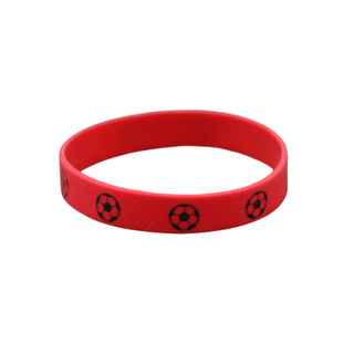 2022 Vigorous World Cup Qatar Football Silicone Bracelet Fans Club Commemorative Gift Men's Wristband