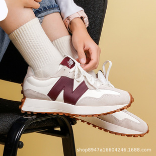 Putian Pure Original High Version nb327 Yuan Zu Grey Running Sports Retro Leisure Men's and Women's Couples Height Increase Torre Shoes
