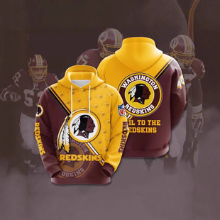 32 American football sports sweater Vegas Hoodie ball suit 3D printing hoodie men's fashion pullover