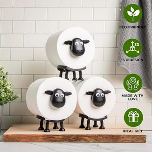 New Sheep Toilet Roll Holder Interesting Sheep Toilet Paper Holder Roll Holder Cross Border Sticker