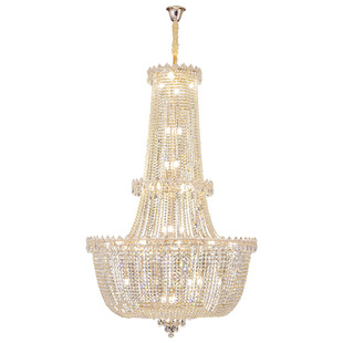 Light luxury crystal chandelier living room main light post-modern luxury hotel dining hall light auditorium crystal light 2024 new style