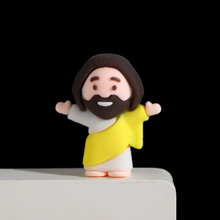 Cross-border Home Office Desktop Decorative Ornaments Mini Small Ornaments Cartoon Embrace Little People Easter Gifts