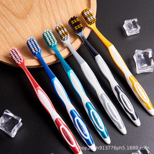Sanxiao group can clean clean C1620 toothbrush soft hair spiral silk double encryption big head wide head