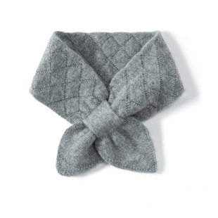 Cashmere Scarf Women's 100 Pure Cashmere Autumn and Winter New Perforated Warm Cold-proof Knitted Scarf