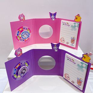 Three Leo notepad decompression turn this high-value notepad three folding this student stationery wholesale supplies