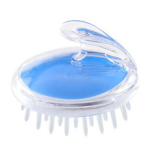 Shampoo Artifact Head Massage Shampoo Brush Bath Brush Hair Massage Comb Internet Celebrity Same Style Creative Silicone Shampoo Brush