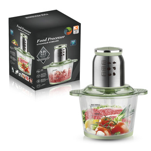 European Standard Household Multifunctional Stainless Steel Meat Grinder Kitchen Appliance Electric Food Processor Blender 3L
