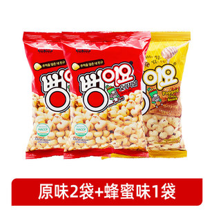 South Korea Imported Aibao Paradise Popcorn Original Flavor Honey Flavor Internet Celebrity Chasing Drama Leisure Puffed Snacks