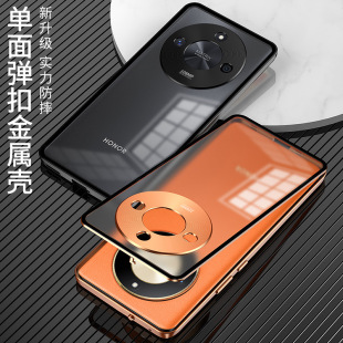 For Honor X50 Phone Case Metal Frame X50gt Case Full Enclosure X50pro Aluminum Alloy Tempered Glass