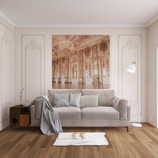 French Retro Plaster Line Wallpaper 2022 New Internet Red Suke Restaurant Bedroom Nanyang Style Wallpaper Advanced Sense