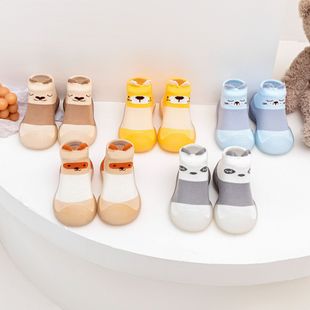 A generation of baby toddler shoes summer new baby shoes soft bottom non-slip floor socks children's boat socks wholesale