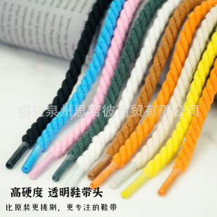 Hemp rope shoelace men's air force one black and white rice flour Yellow Blue wheat color women's shoelace wholesale shoelace rope