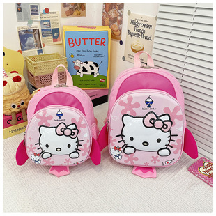 Children's Schoolbag Female Cute Little Girl's Backpack Cartoon Anti-lost Kindergarten Schoolbag 3-year-old 5-year-old Boys' Backpack