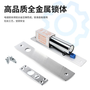 Xirui Factory Direct Supply 2-Wire Low Temperature Delay Electric Plug-in Lock Embedded Low Temperature Delay Door with Feedback Electric Lock