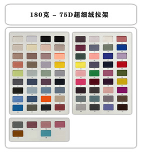 75D ultra-fine velvet rack 140/180/210g semi-light yoga milk silk fabric imitation cotton velvet milk silk