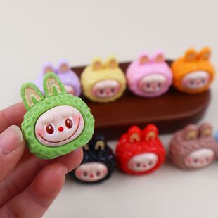 Tiktok Match--Cartoon Luminous Li Sili Lilith Trendy Cute Plush 3D Resin Figurine Blind Bag