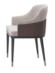 European Style Light Luxury Dining Chair Modern Simple Comfortable Log Backrest Chair Small Apartment Coffee Shop Model Room Negotiation Chair