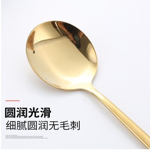 Cross-border Hot Selling Portuguese Stainless Steel Tableware Knife and Fork Spoon Four Main Pieces Hotel Western Steak Knife and Fork Dessert Spoon